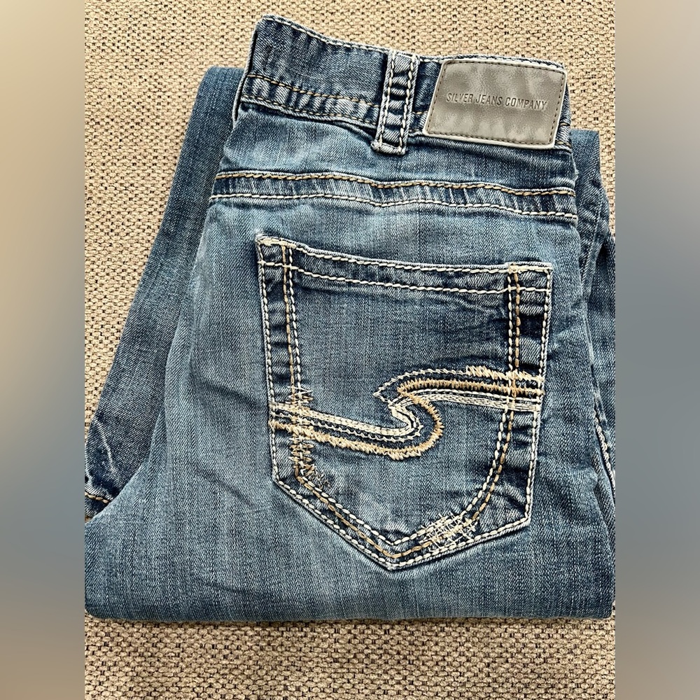 Men’s Silver Zac style Jeans size 33/32